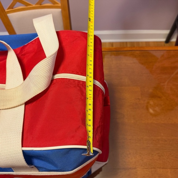 Cooper Hockey Bag VTG NHL Montreal Canadiens Winnipeg Jets Made In Canada - Picture 7 of 9